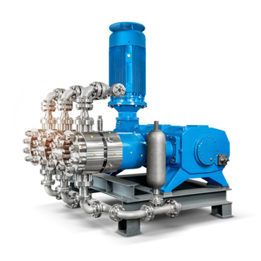 LEWA triplex process pump